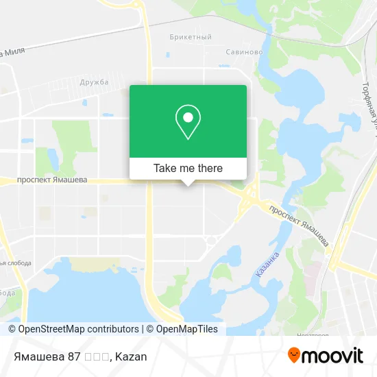 Ямашева 87 🏡🏡🏡 map