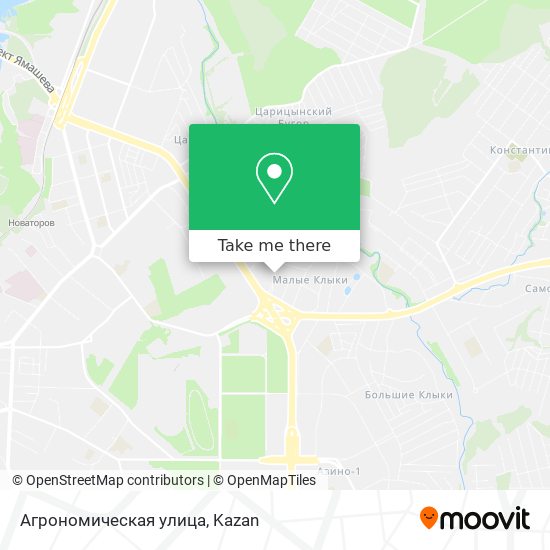 Агрономическая улица map