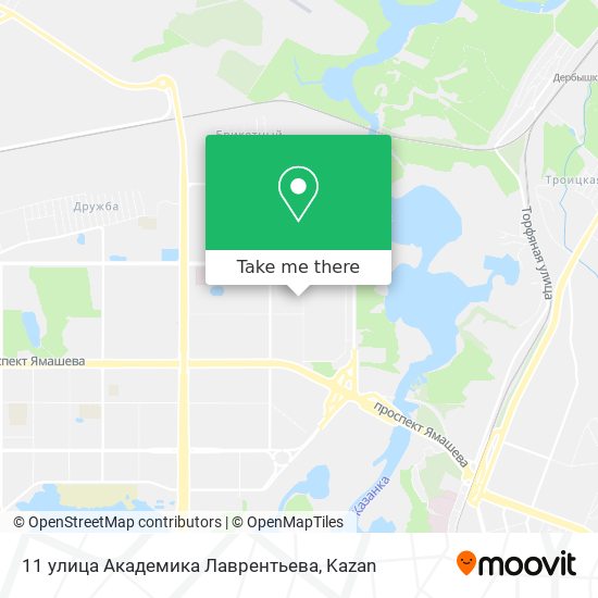 11 улица Академика Лаврентьева map