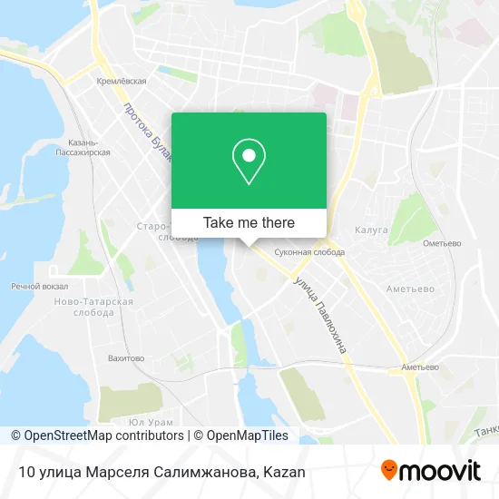 10 улица Марселя Салимжанова map