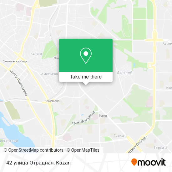 42 улица Отрадная map