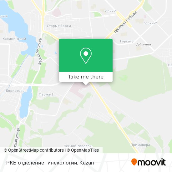 РКБ отделение гинекологии map