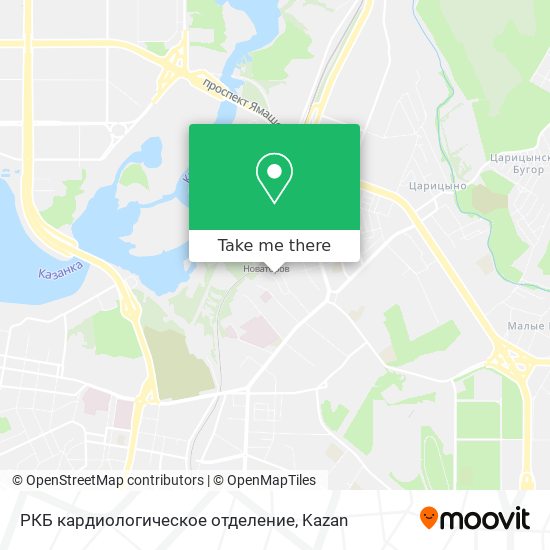 РКБ кардиологическое отделение map