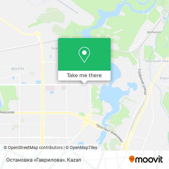 Остановка «Гаврилова» map