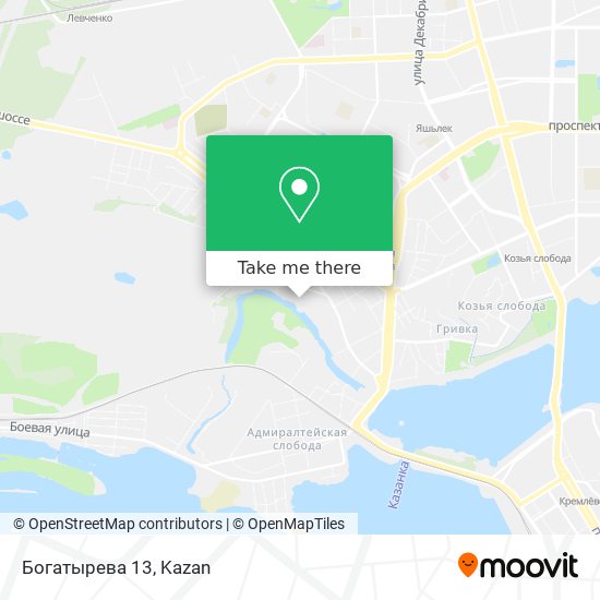 Богатырева 13 map