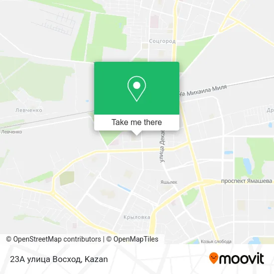 23А улица Восход map