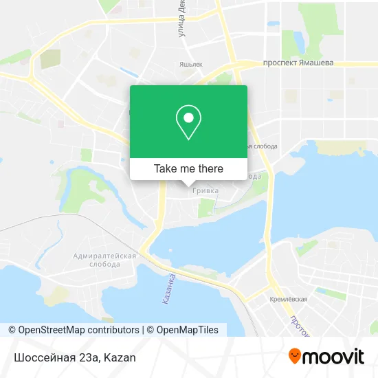 Шоссейная 23а map