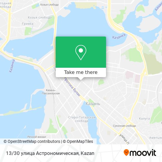13/30 улица Астрономическая map