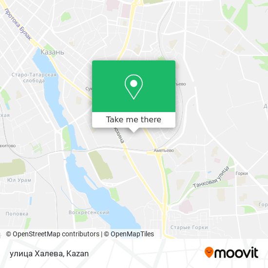 улица Халева map