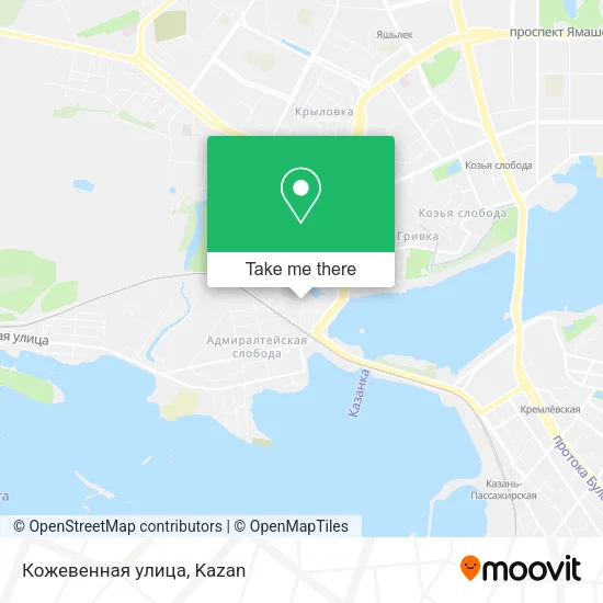 Кожевенная улица map