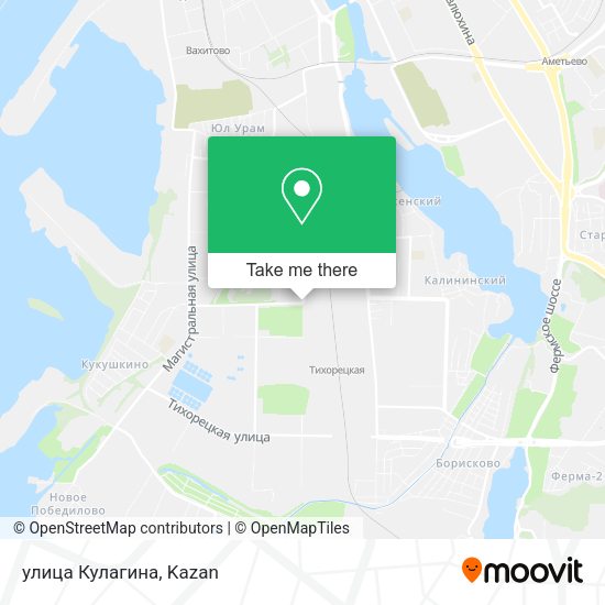 улица Кулагина map