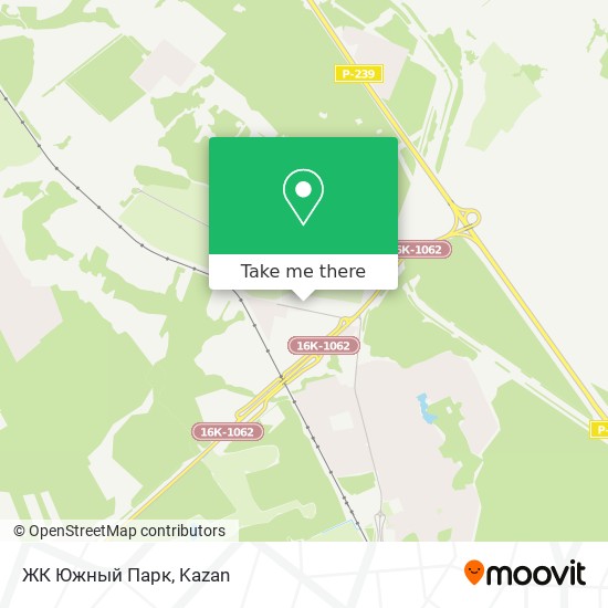ЖК Южный Парк map