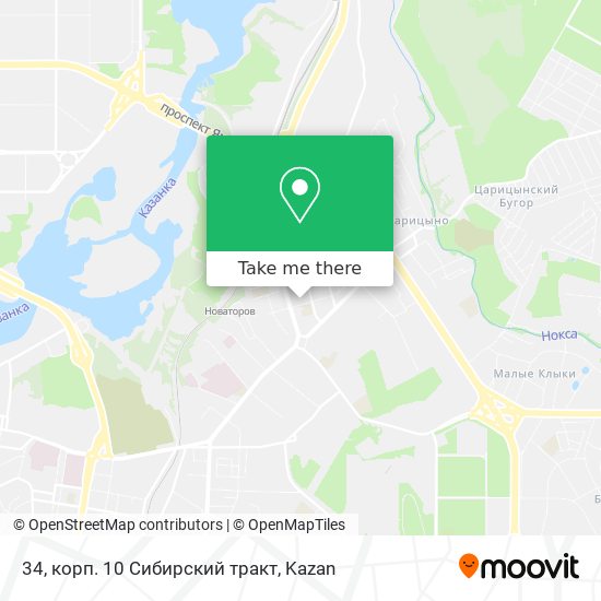 34, корп. 10 Сибирский тракт map
