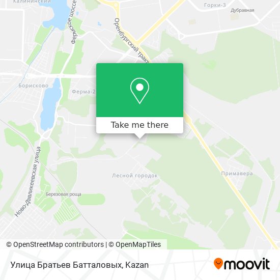 Улица Братьев Батталовых map
