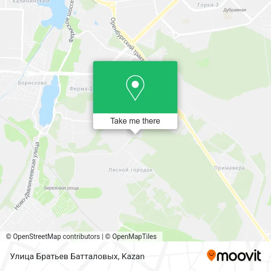 Улица Братьев Батталовых map