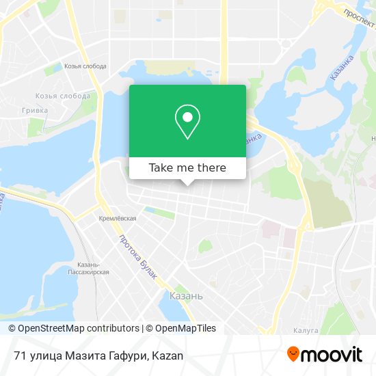 71 улица Мазита Гафури map