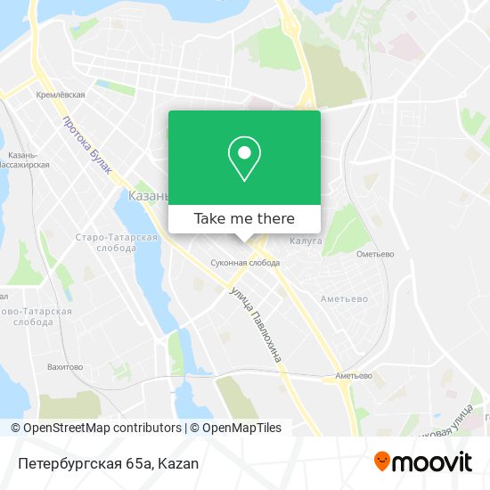 Петербургская 65а map
