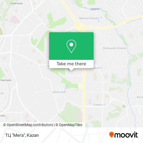 ТЦ "Мега" map