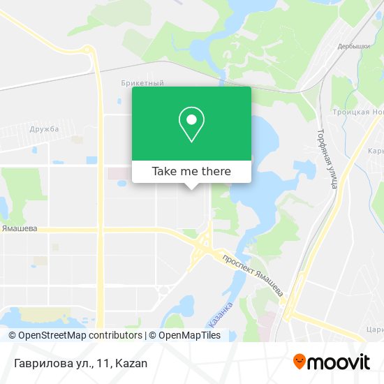 Гаврилова ул., 11 map