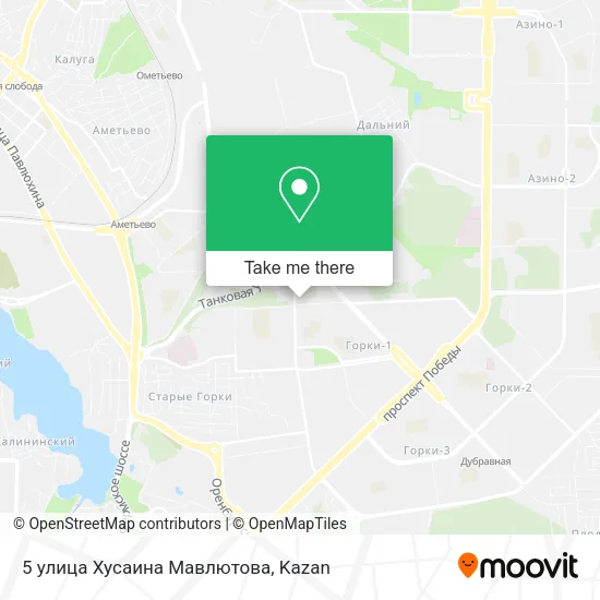 5 улица Хусаина Мавлютова map