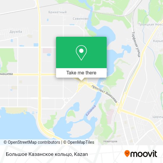 Большое Казанское кольцо map