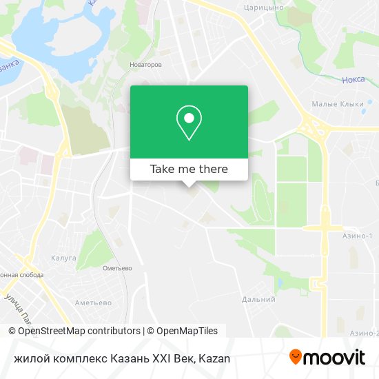 жилой комплекс Казань XXI Век map
