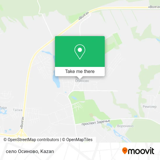 село Осиново map