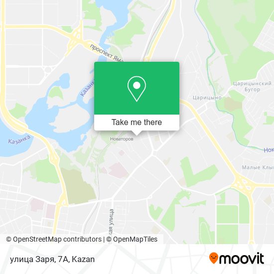 улица Заря, 7А map