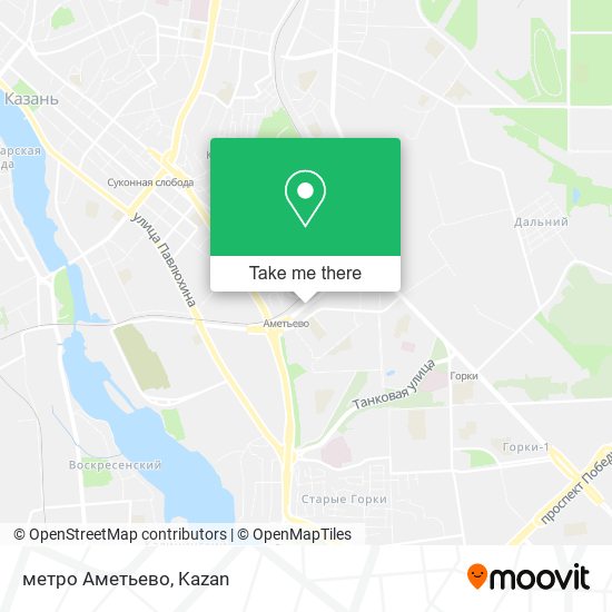 метро Аметьево map