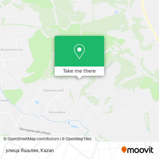 улица Яшьлек map