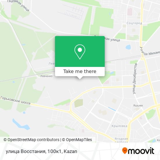 улица Восстания, 100к1 map