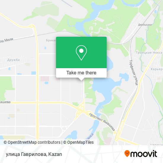 улица Гаврилова map