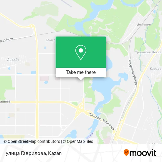 улица Гаврилова map
