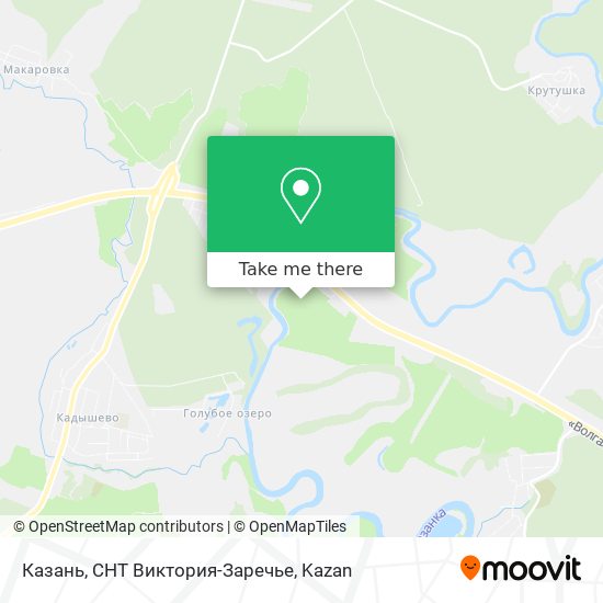 Казань, СНТ Виктория-Заречье map
