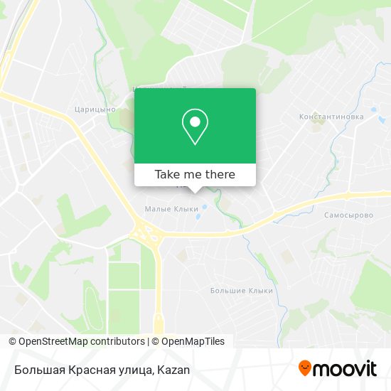 Большая Красная улица map