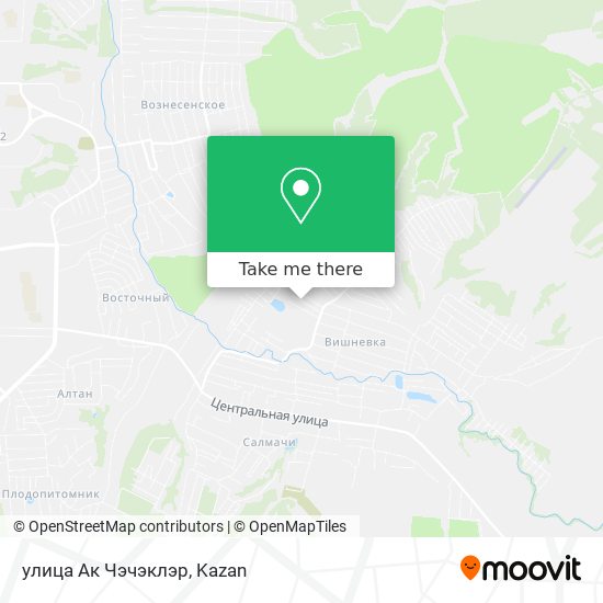 улица Ак Чэчэклэр map