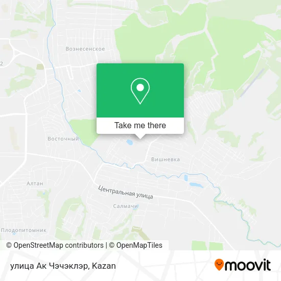улица Ак Чэчэклэр map