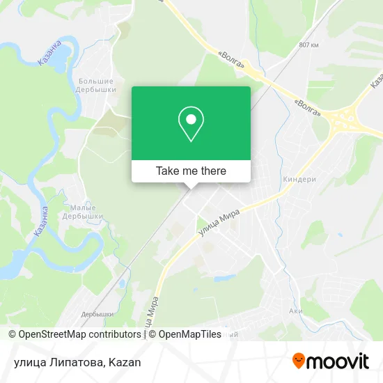 улица Липатова map