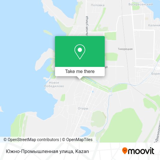 Южно-Промышленная улица map