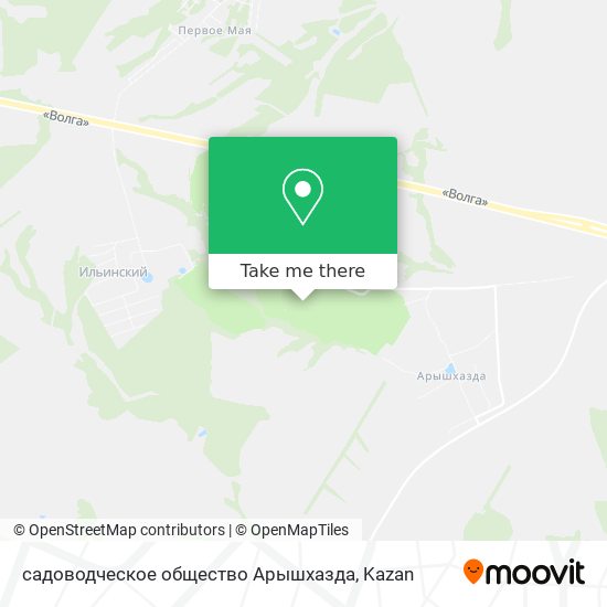 садоводческое общество Арышхазда map
