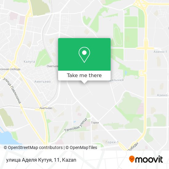 улица Аделя Кутуя, 11 map