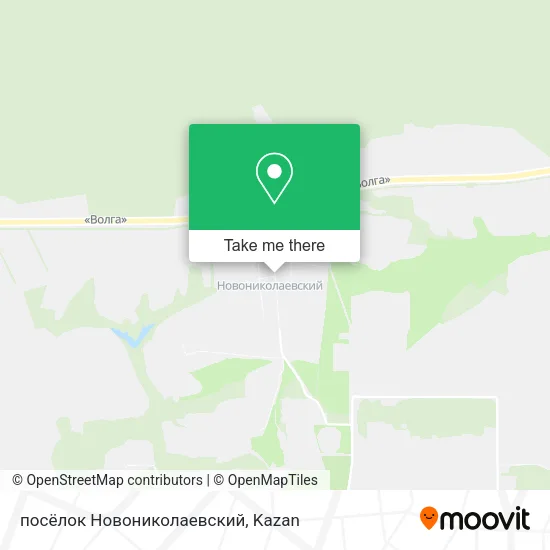 посёлок Новониколаевский map