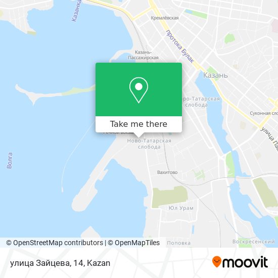 улица Зайцева, 14 map