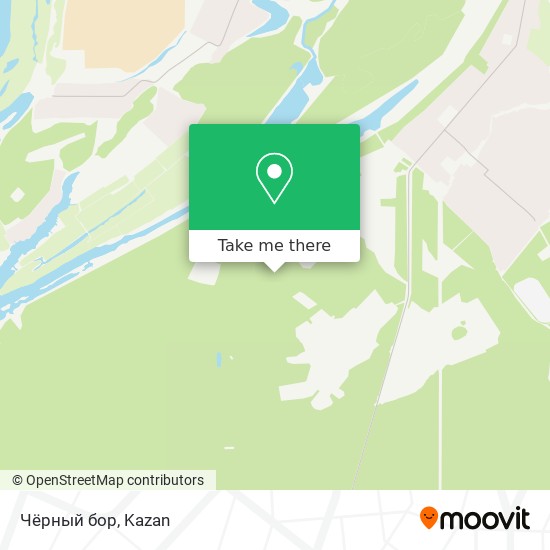 Чёрный бор map