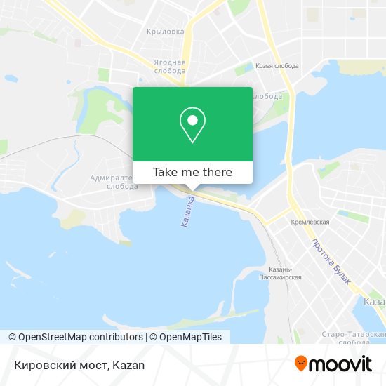 Кировский мост map