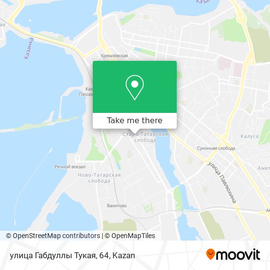 улица Габдуллы Тукая, 64 map