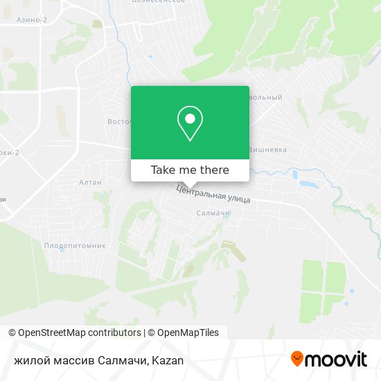 жилой массив Салмачи map
