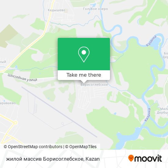 жилой массив Борисоглебское map