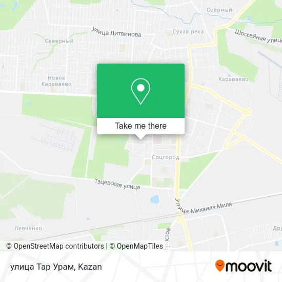 улица Тар Урам map