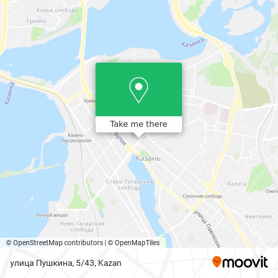 улица Пушкина, 5/43 map